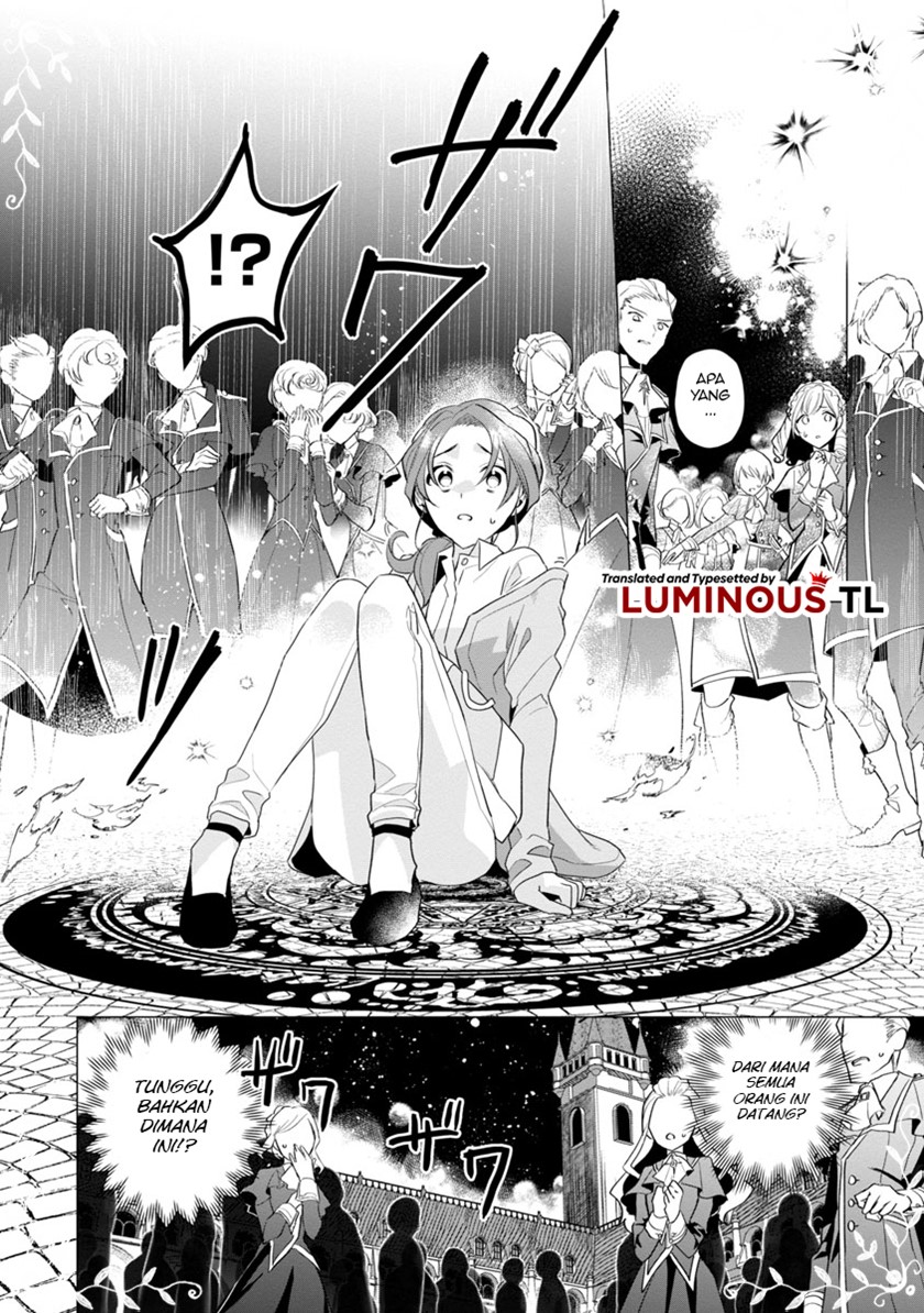 The Fed Up Office Lady Wants to Serve the Villainess Chapter 01 Bahasa Indonesia