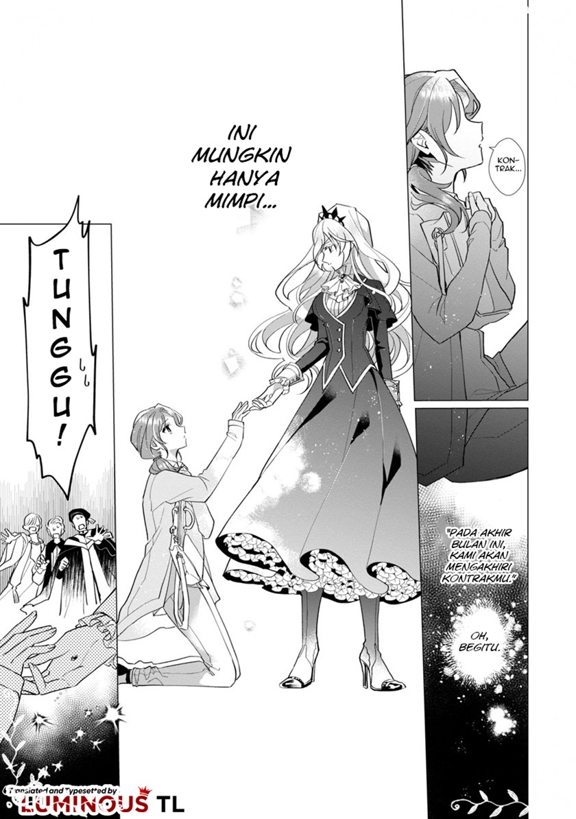 The Fed Up Office Lady Wants to Serve the Villainess Chapter 01 Bahasa Indonesia