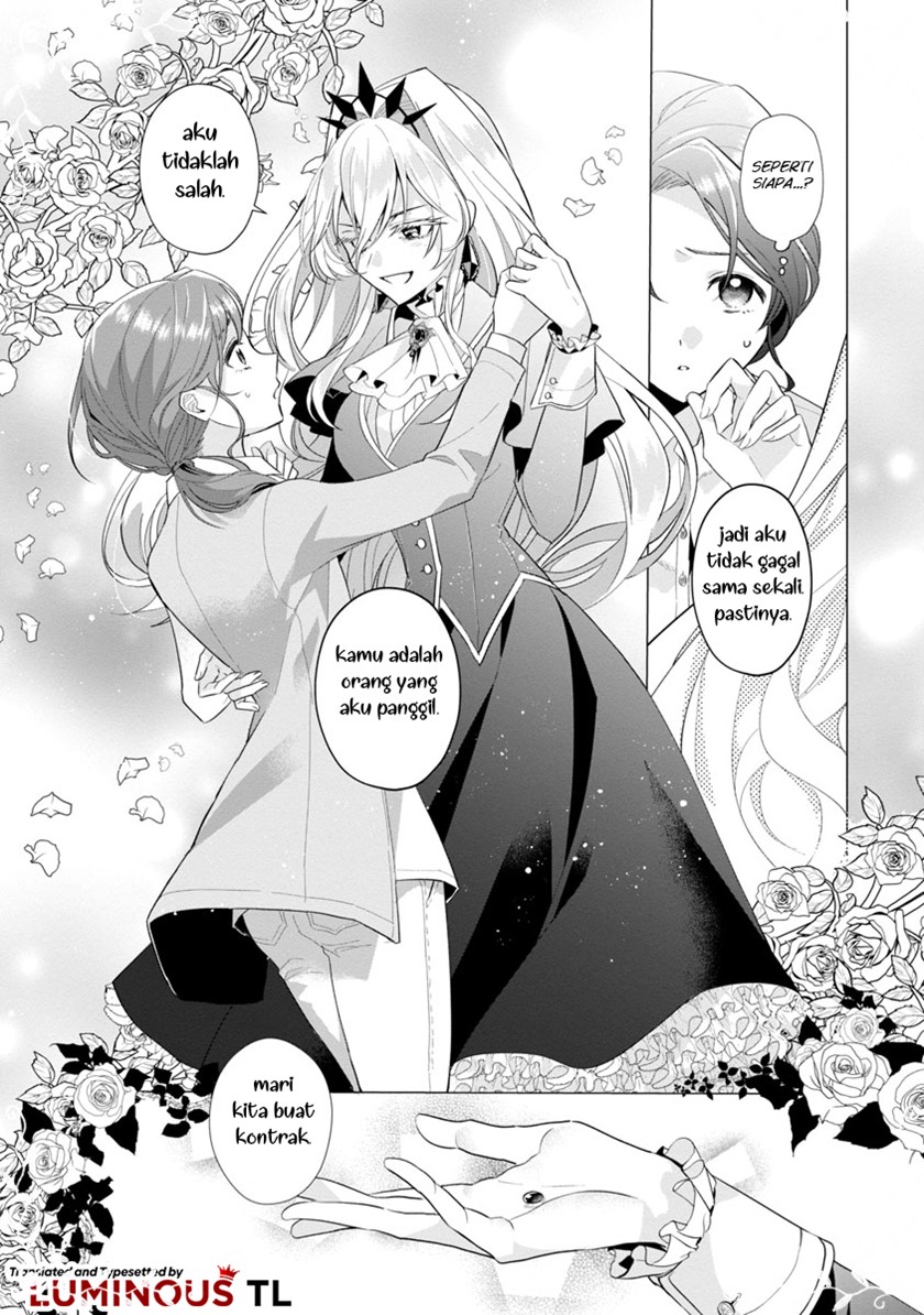 The Fed Up Office Lady Wants to Serve the Villainess Chapter 01 Bahasa Indonesia