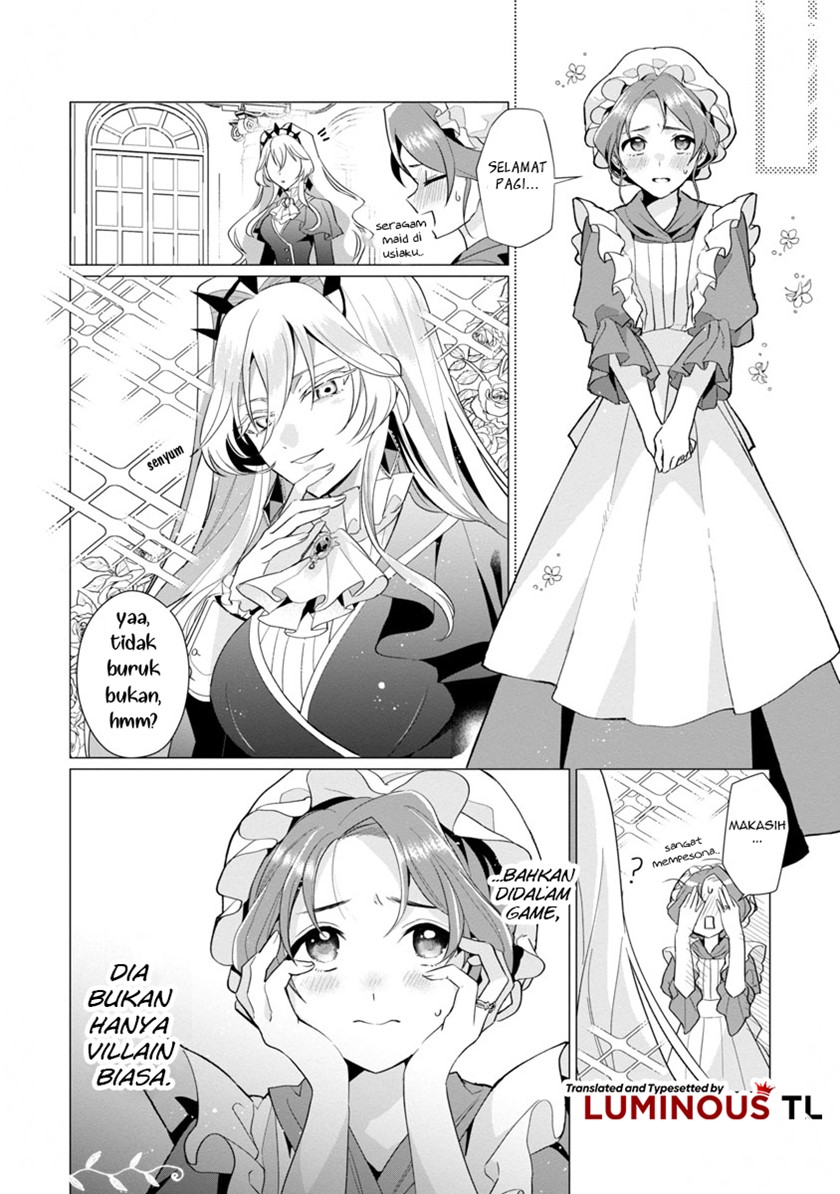 The Fed Up Office Lady Wants to Serve the Villainess Chapter 01 Bahasa Indonesia