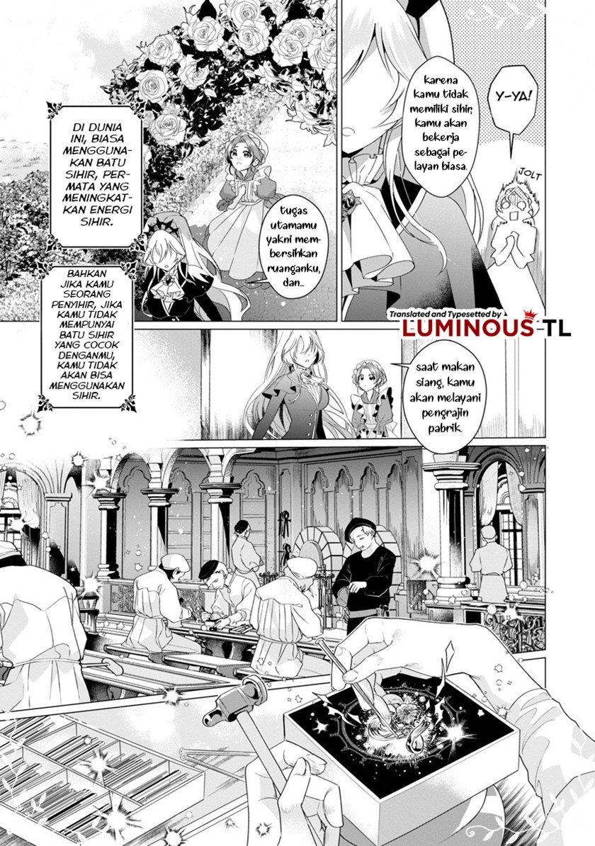 The Fed Up Office Lady Wants to Serve the Villainess Chapter 01 Bahasa Indonesia