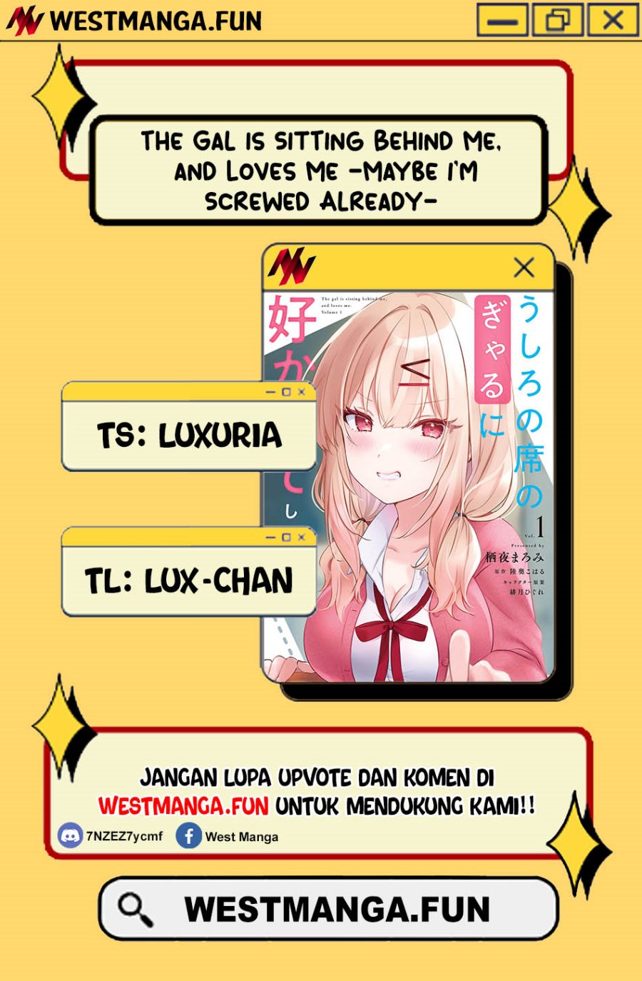 The Gal Sitting Behind Me Likes Me -Maybe I’m Screwed Already- chapter 20