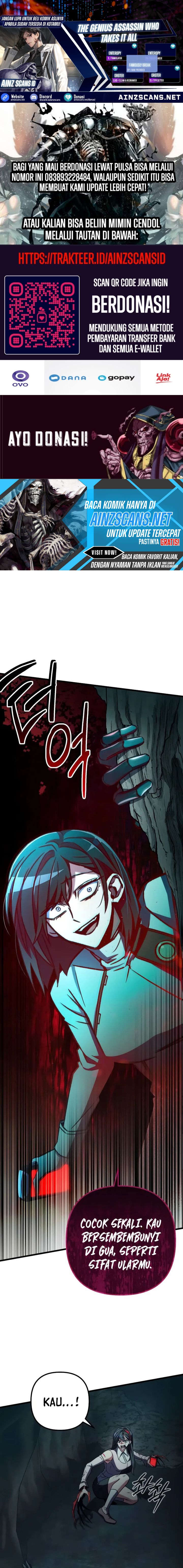 The Genius Assassin Who Takes it All Chapter 62 Bahasa Indonesia