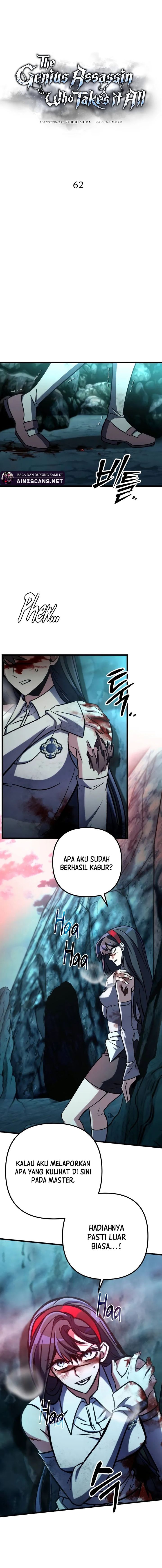 The Genius Assassin Who Takes it All Chapter 62 Bahasa Indonesia