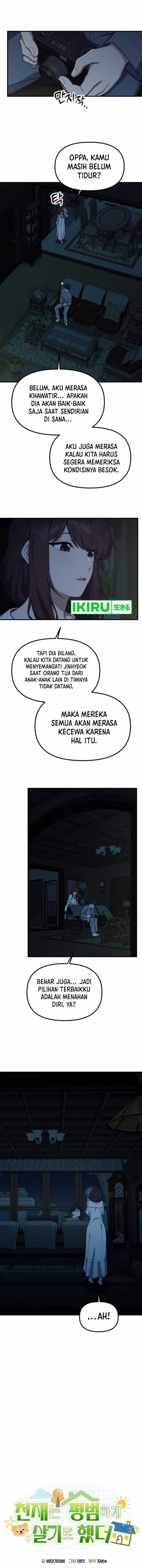 The Genius Decided to Live an Ordinary Life Chapter 19 Bahasa Indonesia