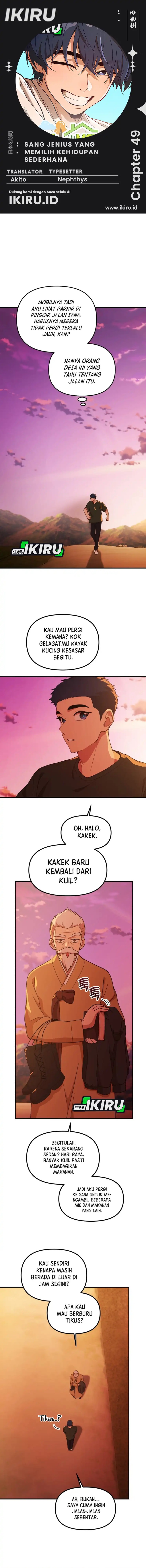 The Genius Decided to Live an Ordinary Life Chapter 49 Bahasa Indonesia