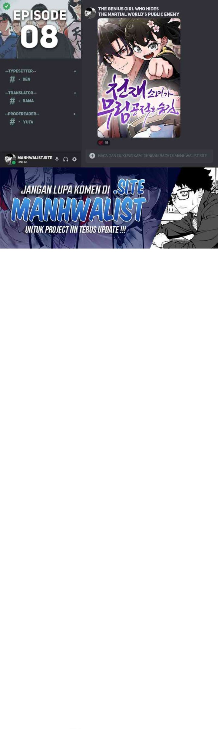 The Genius Girl Who Hides the Martial World’s Public Enemy chapter 8