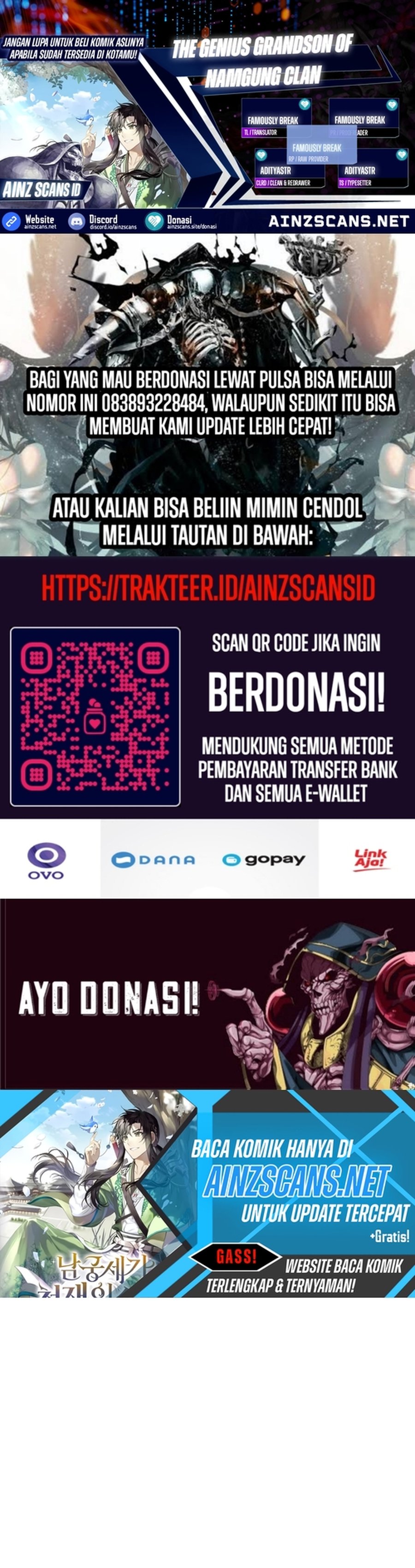 The Genius Grandson of Namgung Clan Chapter 44 Bahasa Indonesia