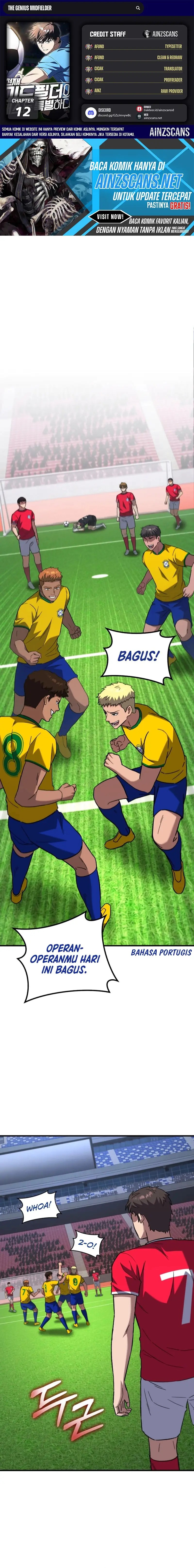 The Genius Midfielder’s Pass Is Special chapter 12