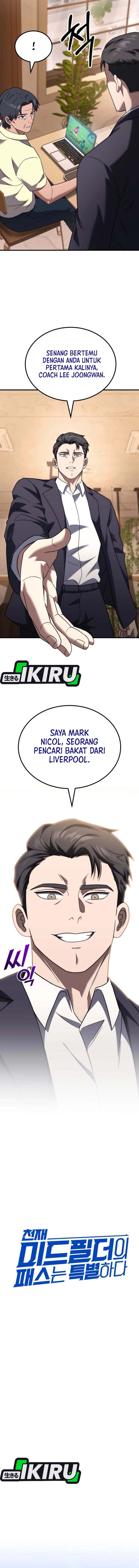 The Genius Midfielder’s Pass Is Special Chapter 33 Bahasa Indonesia