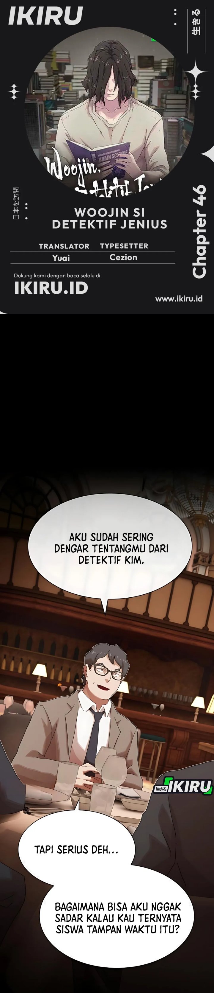 The Genius Who Sees Through the World Chapter 46 Bahasa Indonesia