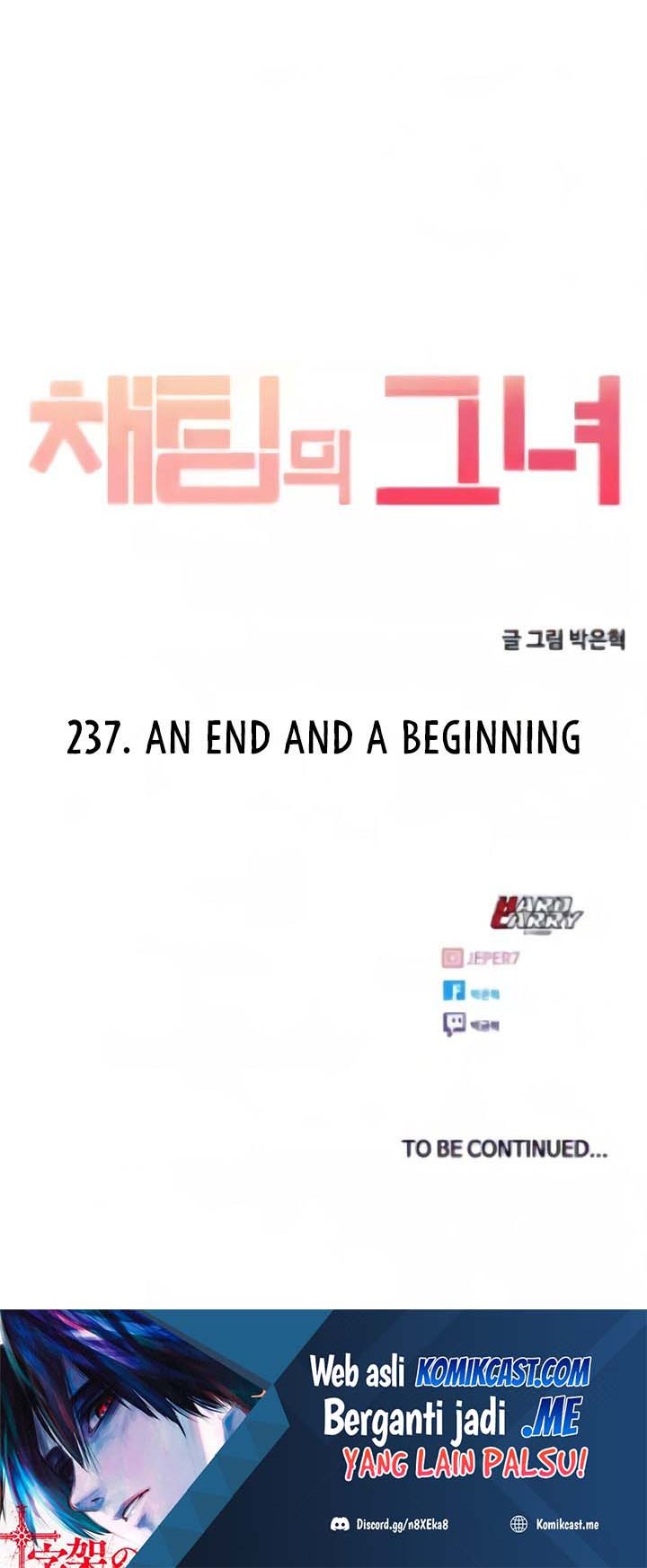 The Girl From Random Chatting! Chapter 237 Bahasa Indonesia