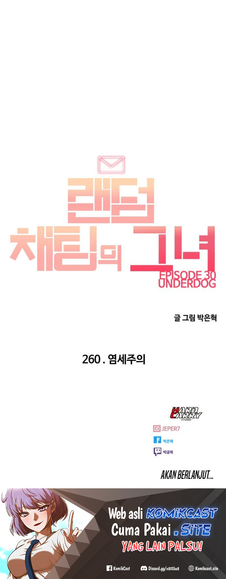 The Girl From Random Chatting! Chapter 260 Bahasa Indonesia