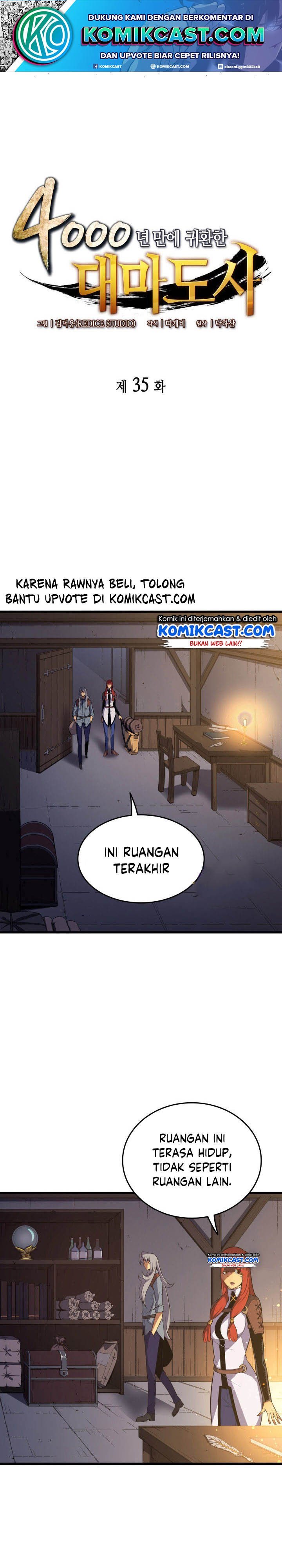 The Great Mage Returns After 4000 Years Chapter 35 Bahasa Indonesia
