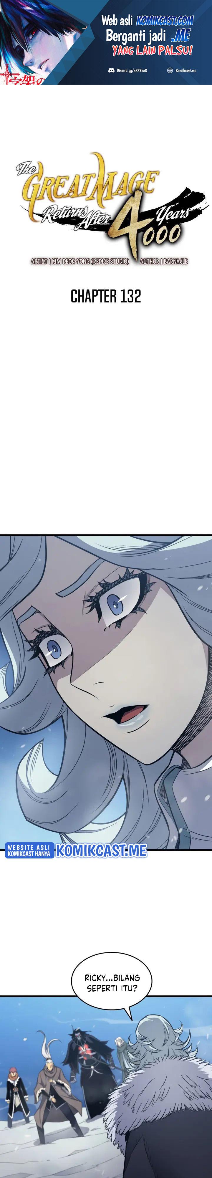 The Great Mage Returns After 4000 Years Chapter 132 Bahasa Indonesia