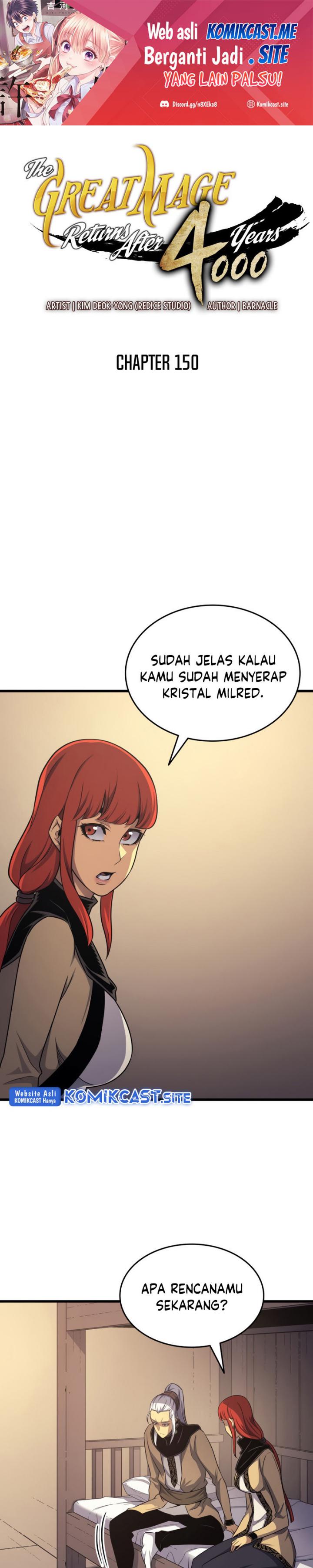 The Great Mage Returns After 4000 Years chapter 150