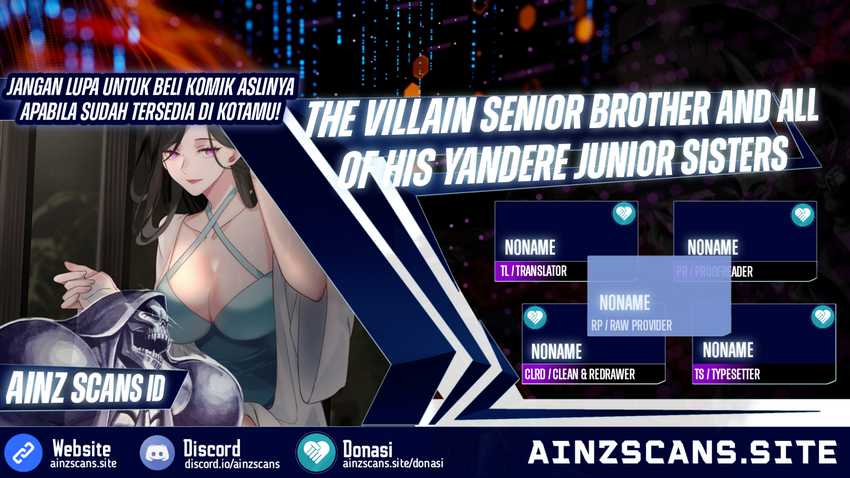 The Great Villain Senior Brother and All of His Yandere Junior Sisters Chapter 37 Bahasa Indonesia