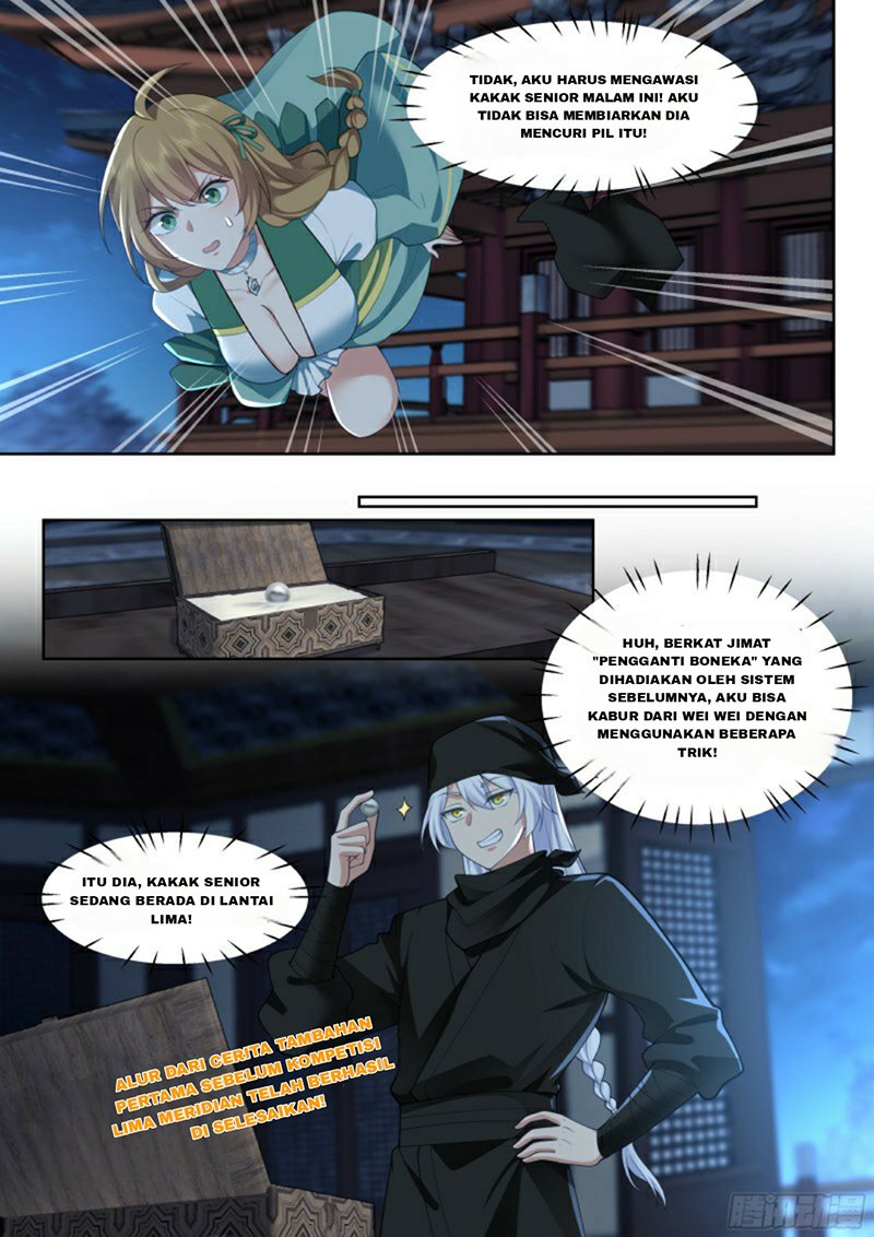 The Great Villain Senior Brother and All of His Yandere Junior Sisters Chapter 56 Bahasa Indonesia