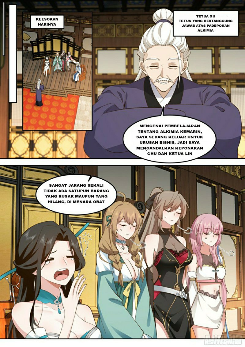 The Great Villain Senior Brother and All of His Yandere Junior Sisters Chapter 56 Bahasa Indonesia