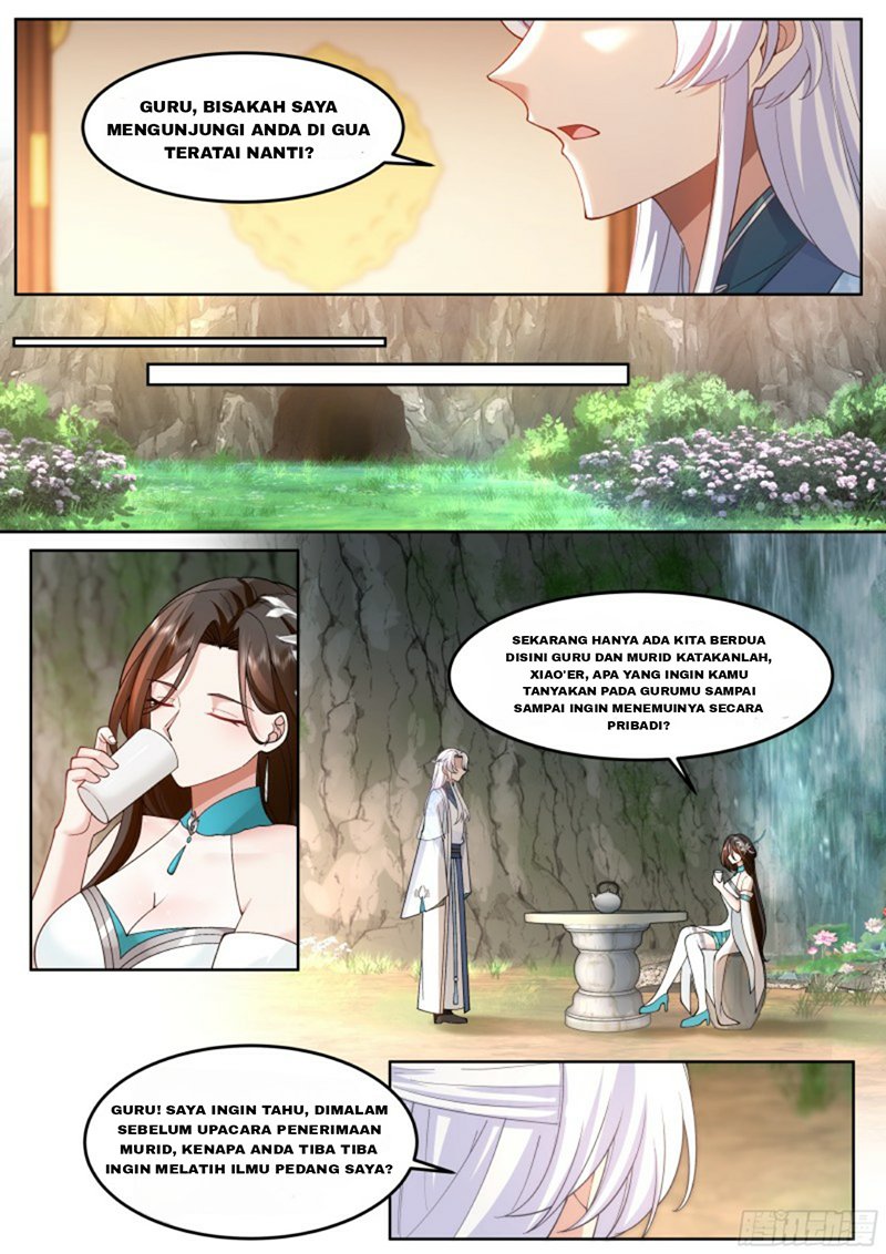 The Great Villain Senior Brother and All of His Yandere Junior Sisters Chapter 56 Bahasa Indonesia