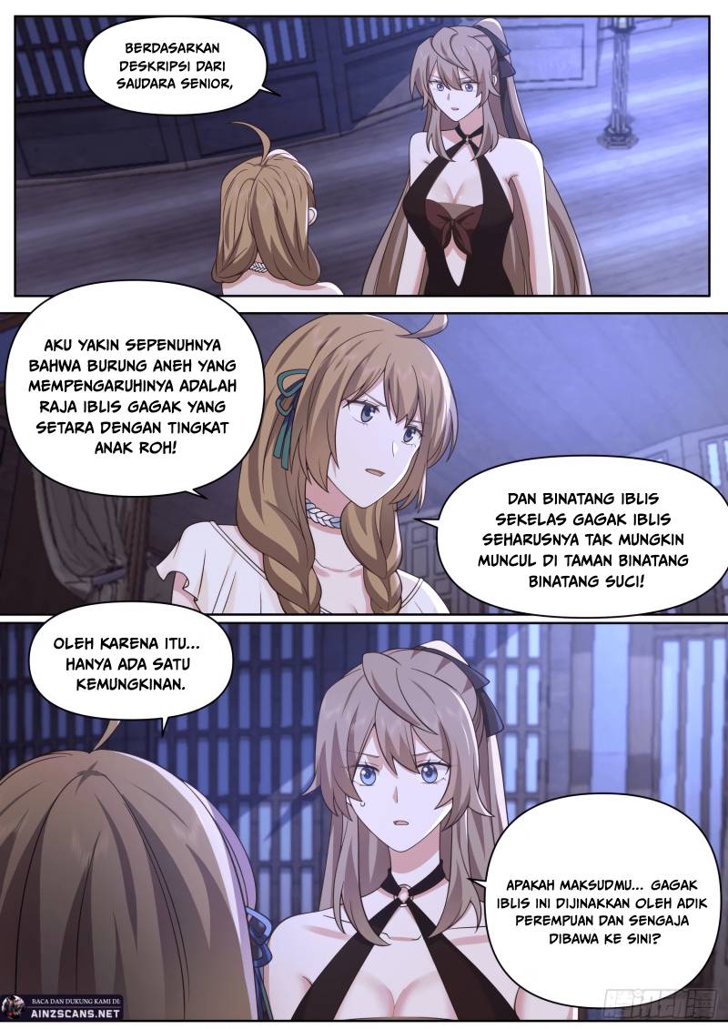 The Great Villain Senior Brother and All of His Yandere Junior Sisters Chapter 91 Bahasa Indonesia