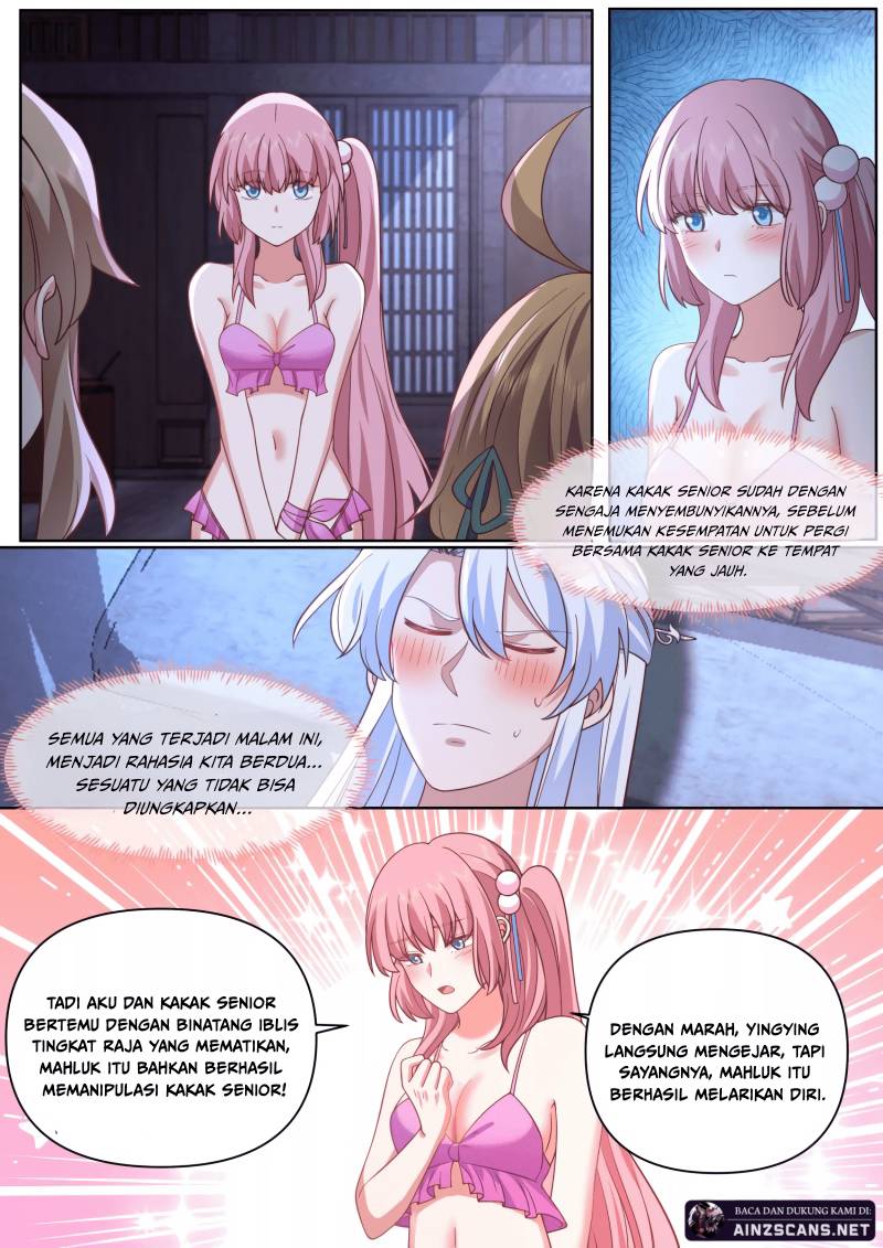 The Great Villain Senior Brother and All of His Yandere Junior Sisters Chapter 91 Bahasa Indonesia