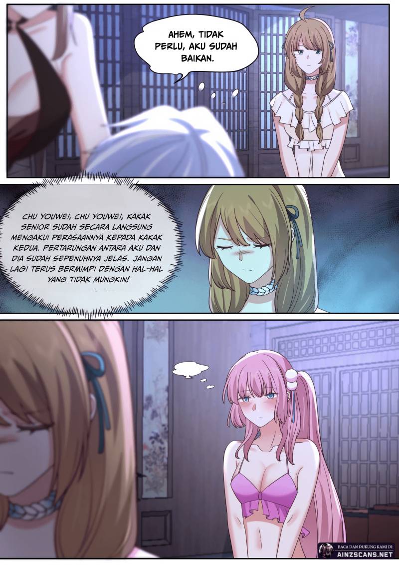 The Great Villain Senior Brother and All of His Yandere Junior Sisters Chapter 91 Bahasa Indonesia