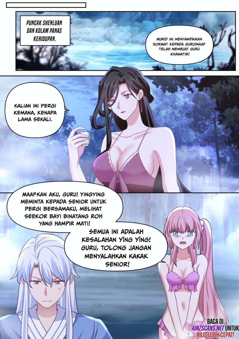 The Great Villain Senior Brother and All of His Yandere Junior Sisters Chapter 91 Bahasa Indonesia