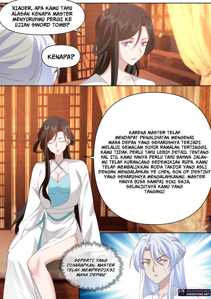 The Great Villain Senior Brother and All of His Yandere Junior Sisters Chapter 102 Bahasa Indonesia