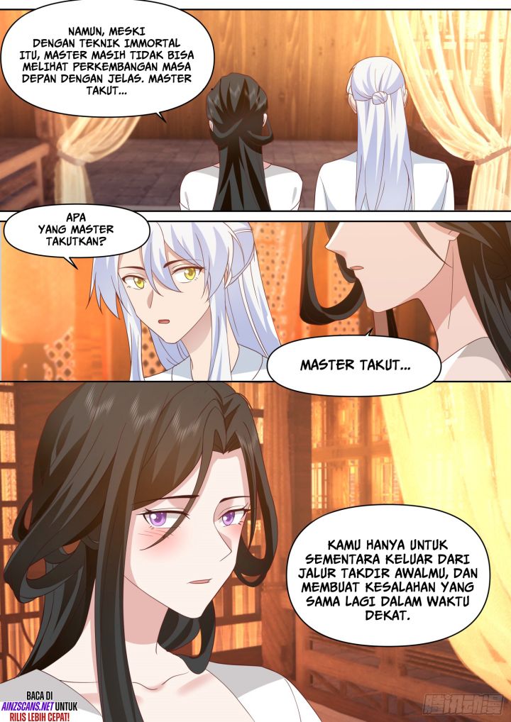 The Great Villain Senior Brother and All of His Yandere Junior Sisters Chapter 102 Bahasa Indonesia