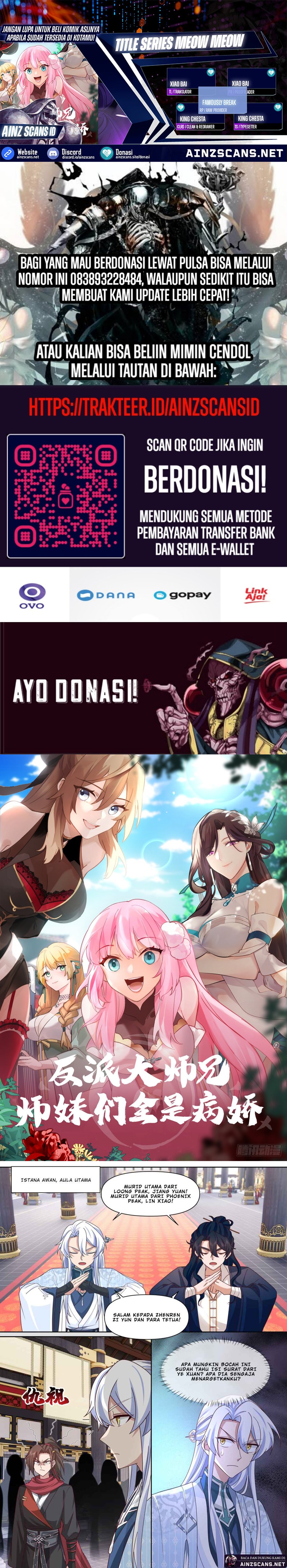The Great Villain Senior Brother and All of His Yandere Junior Sisters chapter 129