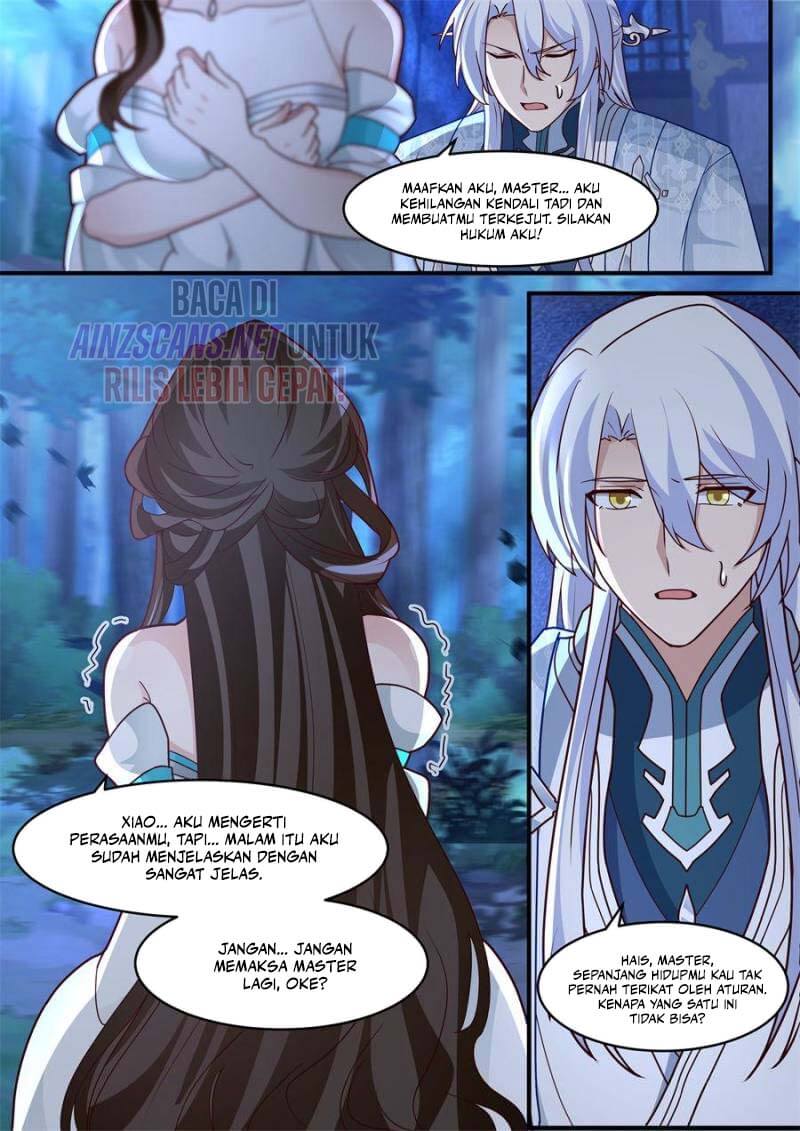 The Great Villain Senior Brother and All of His Yandere Junior Sisters Chapter 144 Bahasa Indonesia