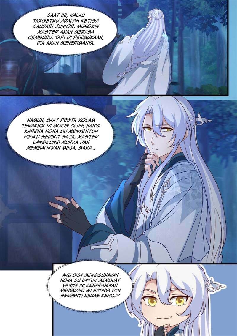 The Great Villain Senior Brother and All of His Yandere Junior Sisters Chapter 144 Bahasa Indonesia