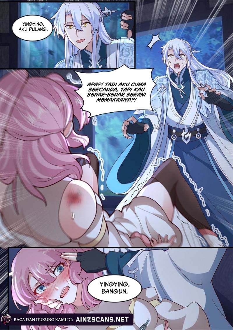 The Great Villain Senior Brother and All of His Yandere Junior Sisters Chapter 144 Bahasa Indonesia