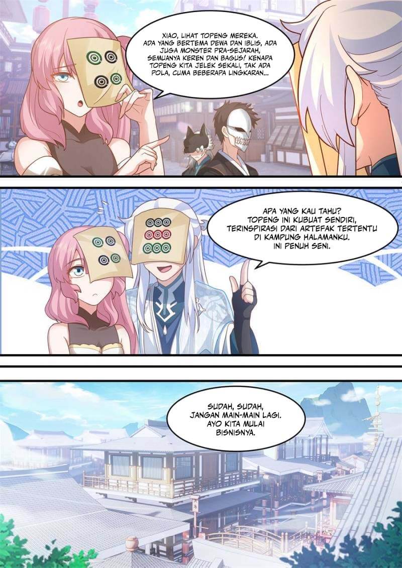 The Great Villain Senior Brother and All of His Yandere Junior Sisters Chapter 144 Bahasa Indonesia