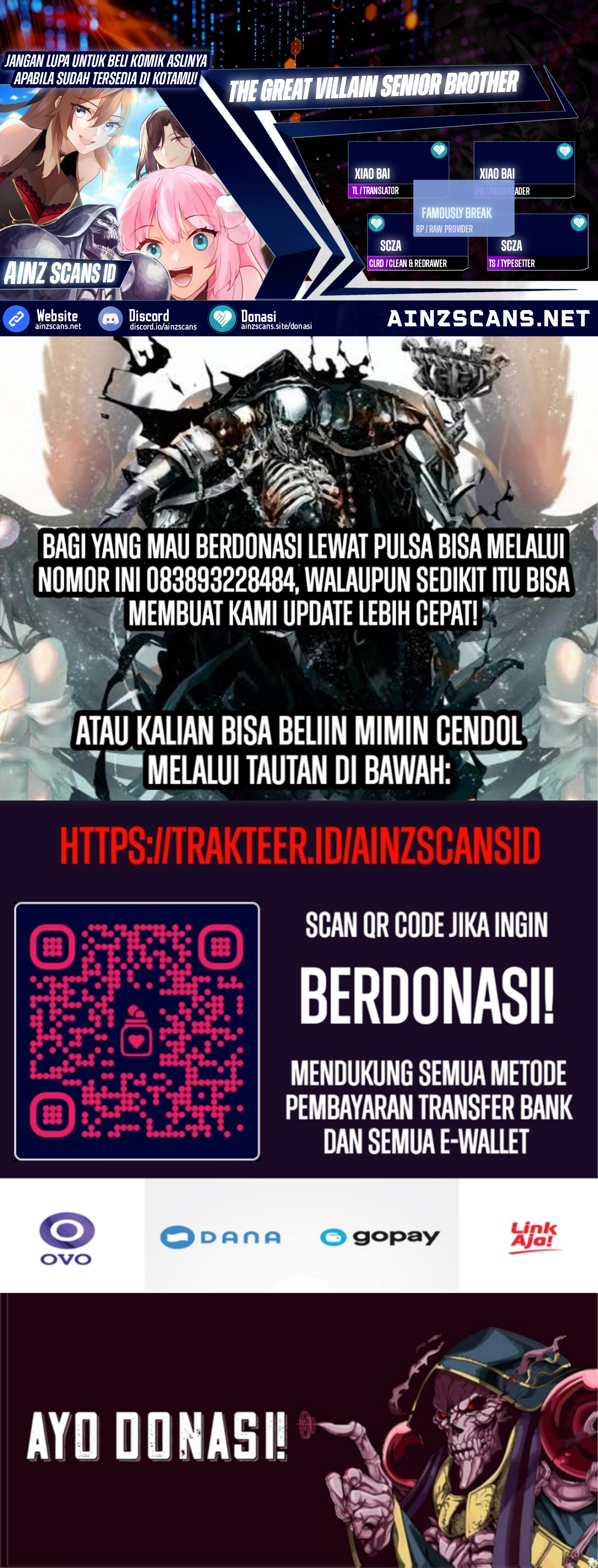 The Great Villain Senior Brother and All of His Yandere Junior Sisters Chapter 146 Bahasa Indonesia