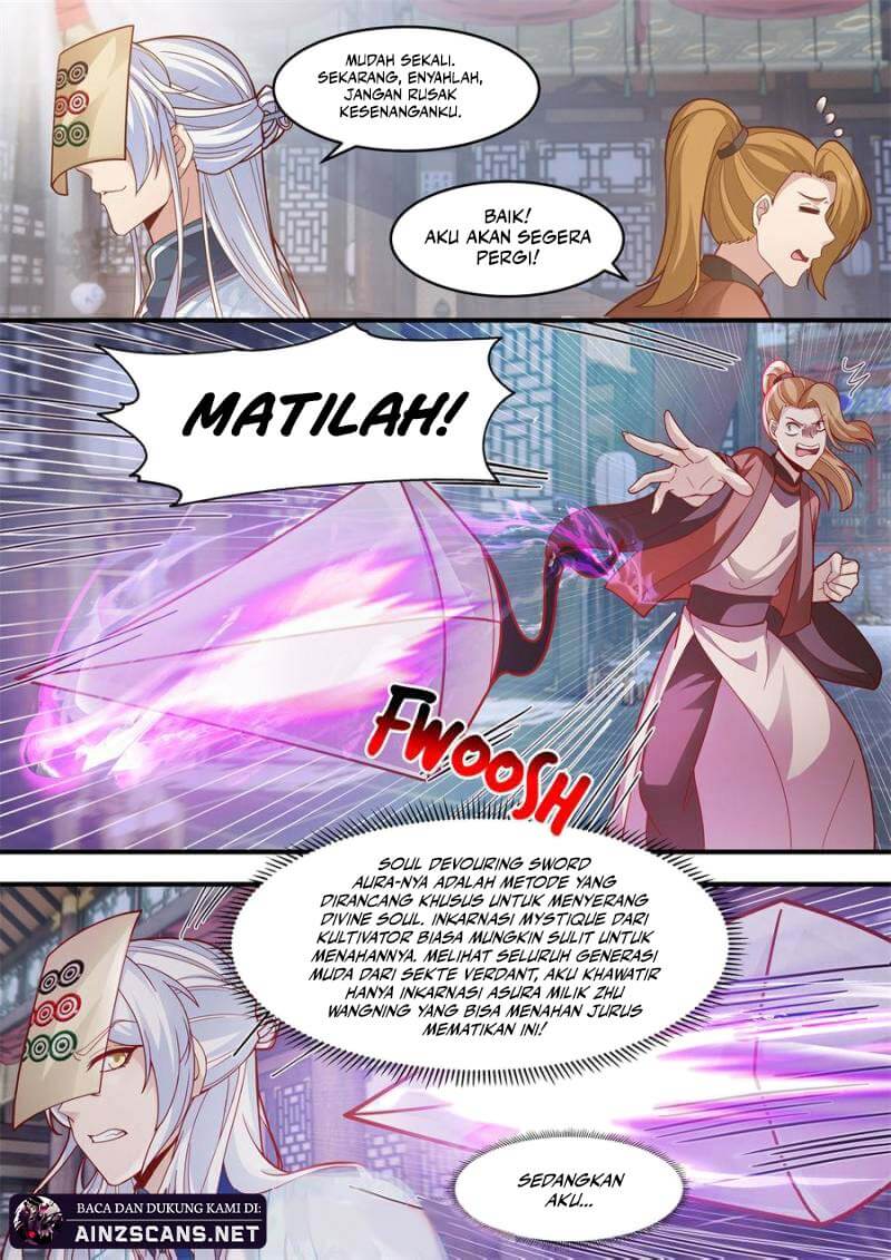 The Great Villain Senior Brother and All of His Yandere Junior Sisters Chapter 146 Bahasa Indonesia