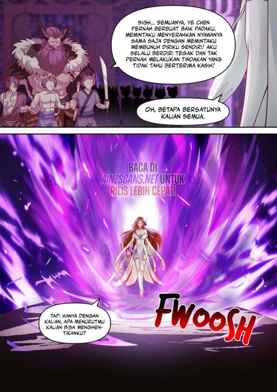 The Great Villain Senior Brother and All of His Yandere Junior Sisters Chapter 152 Bahasa Indonesia