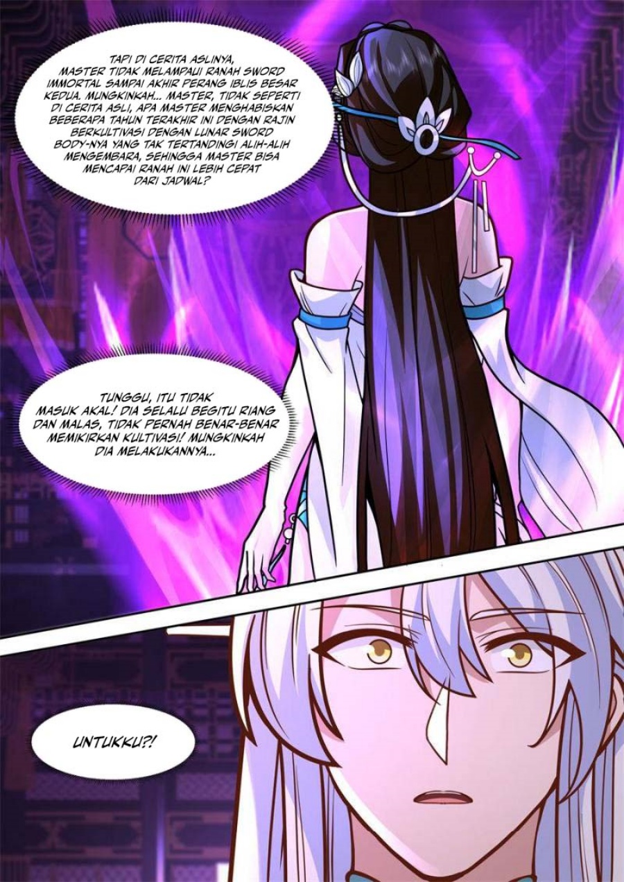 The Great Villain Senior Brother and All of His Yandere Junior Sisters Chapter 152 Bahasa Indonesia
