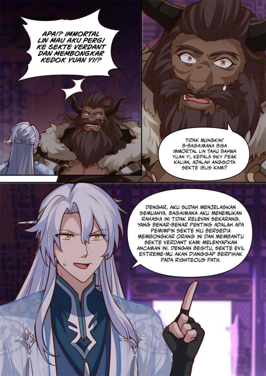 The Great Villain Senior Brother and All of His Yandere Junior Sisters Chapter 152 Bahasa Indonesia