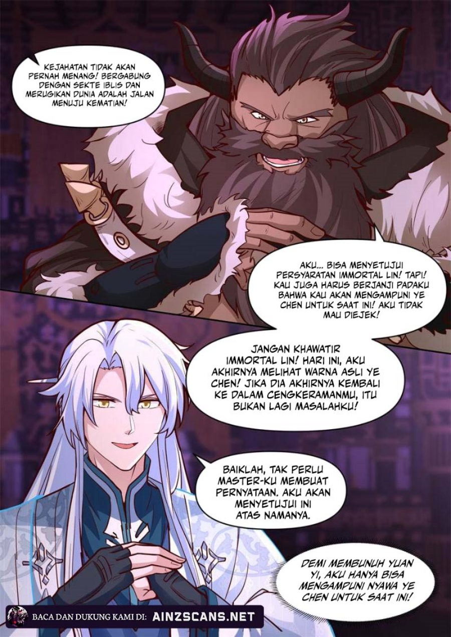 The Great Villain Senior Brother and All of His Yandere Junior Sisters Chapter 152 Bahasa Indonesia