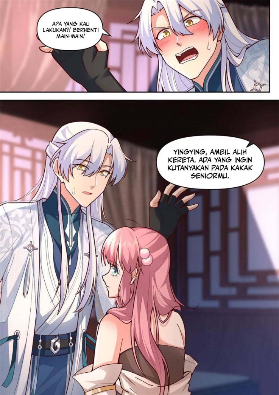 The Great Villain Senior Brother and All of His Yandere Junior Sisters Chapter 152 Bahasa Indonesia