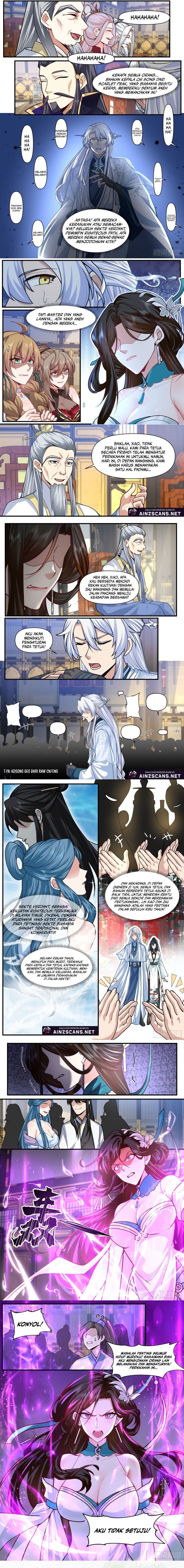 The Great Villain Senior Brother and All of His Yandere Junior Sisters Chapter 163 Bahasa Indonesia