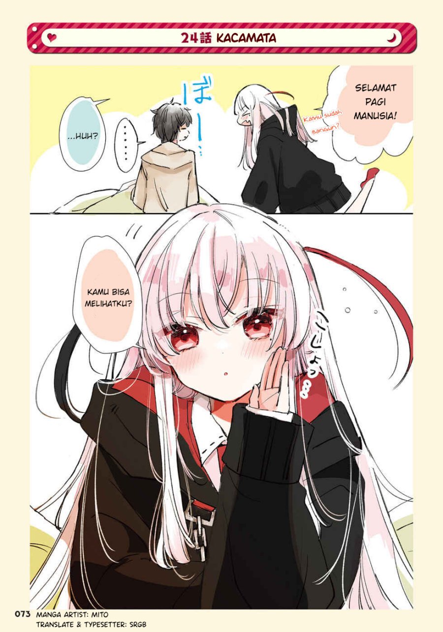 The Grim Reaper Falls in Love With a Human (Ningen ni Koisuru Shinigami-chan) chapter 24