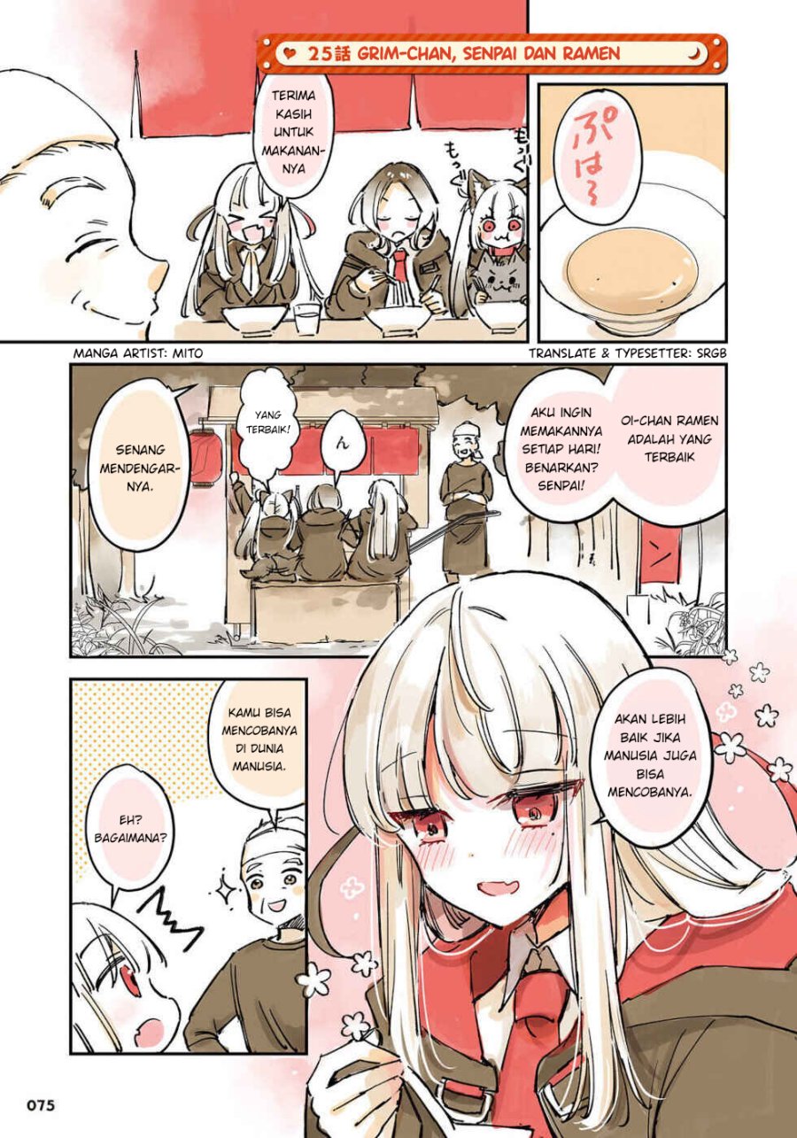 The Grim Reaper Falls in Love With a Human (Ningen ni Koisuru Shinigami-chan) chapter 25
