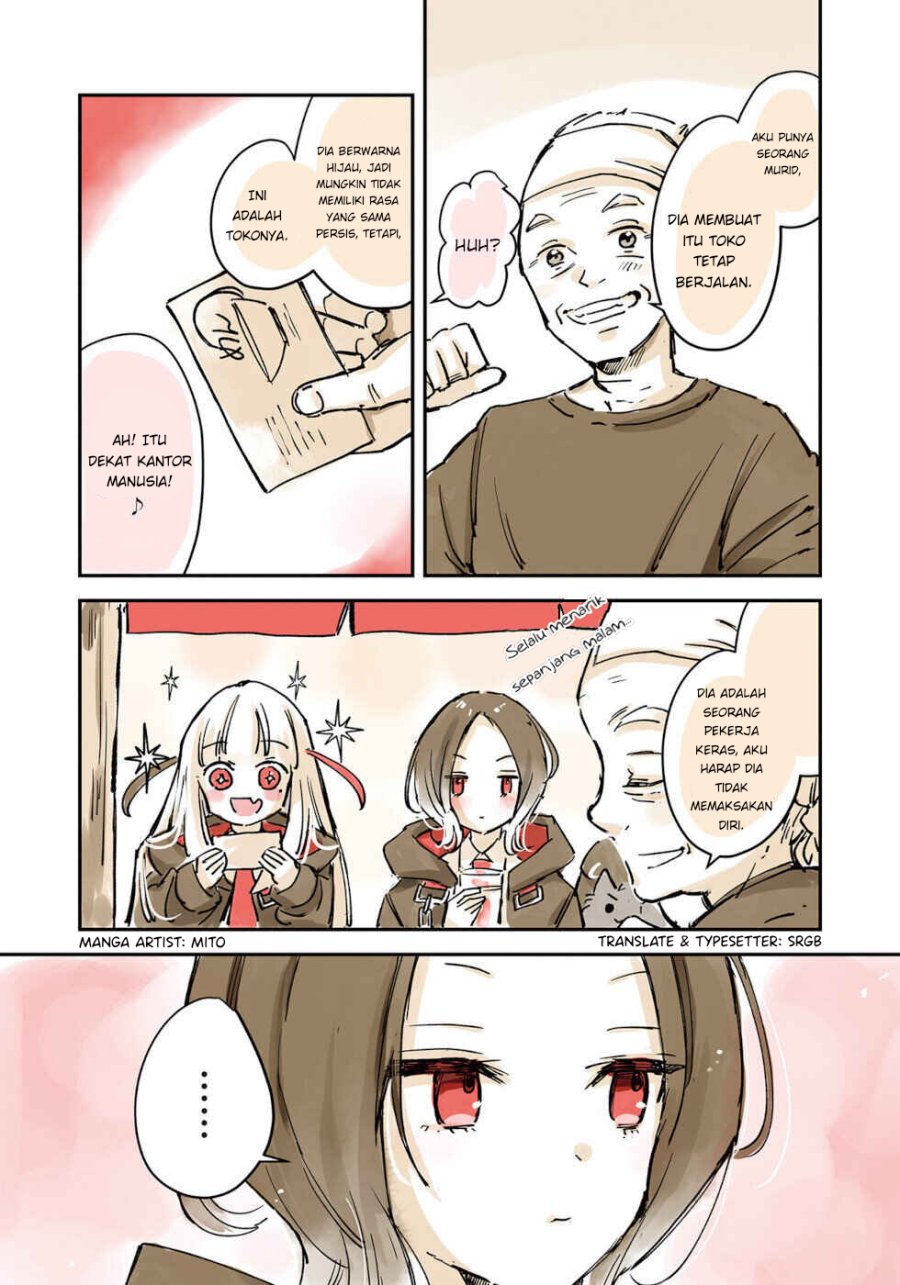 The Grim Reaper Falls in Love With a Human (Ningen ni Koisuru Shinigami-chan) chapter 25