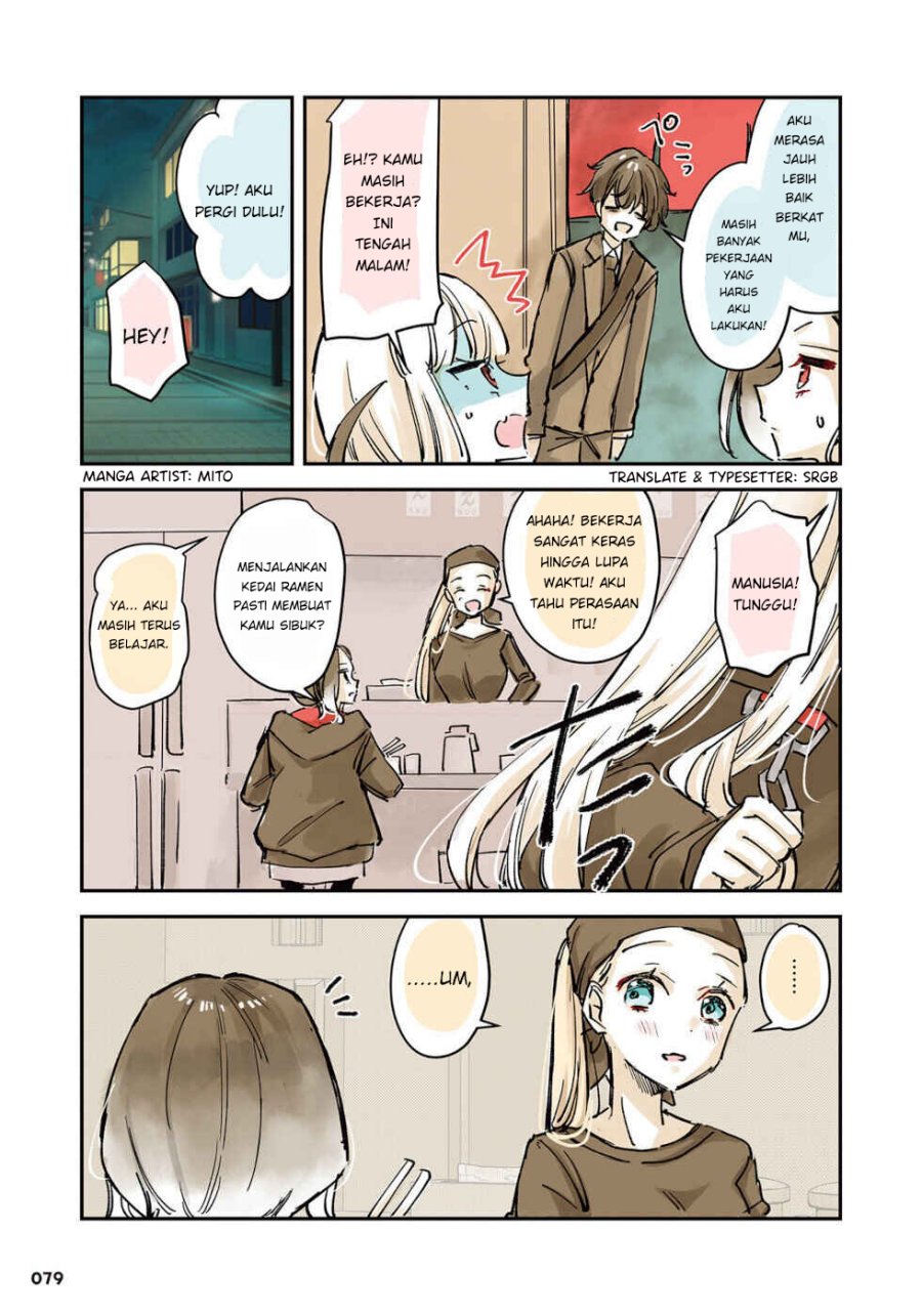 The Grim Reaper Falls in Love With a Human (Ningen ni Koisuru Shinigami-chan) chapter 25