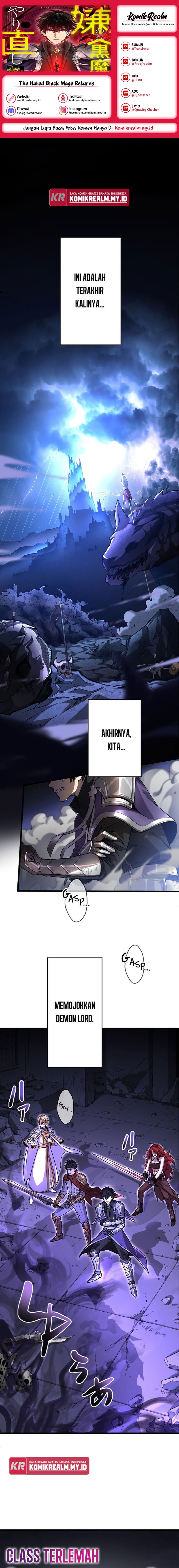 The Hated Black Mage Returns chapter 1