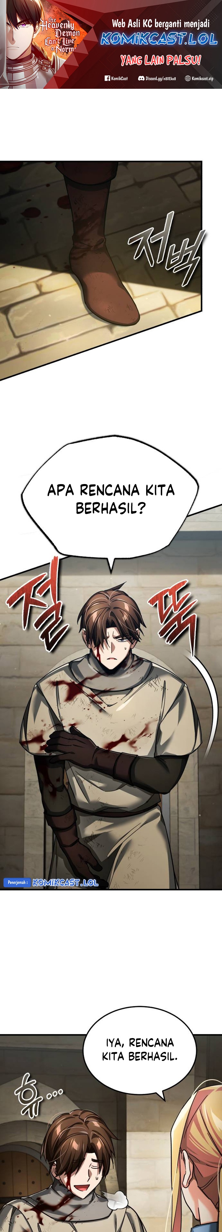 The Heavenly Demon Can’t Live a Normal Life Chapter 104 Bahasa Indonesia