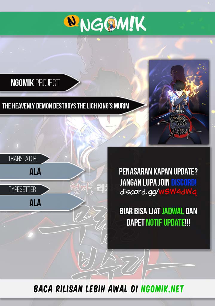 The Heavenly Demon Destroys the Lich King’s Murim Chapter 47 Bahasa Indonesia